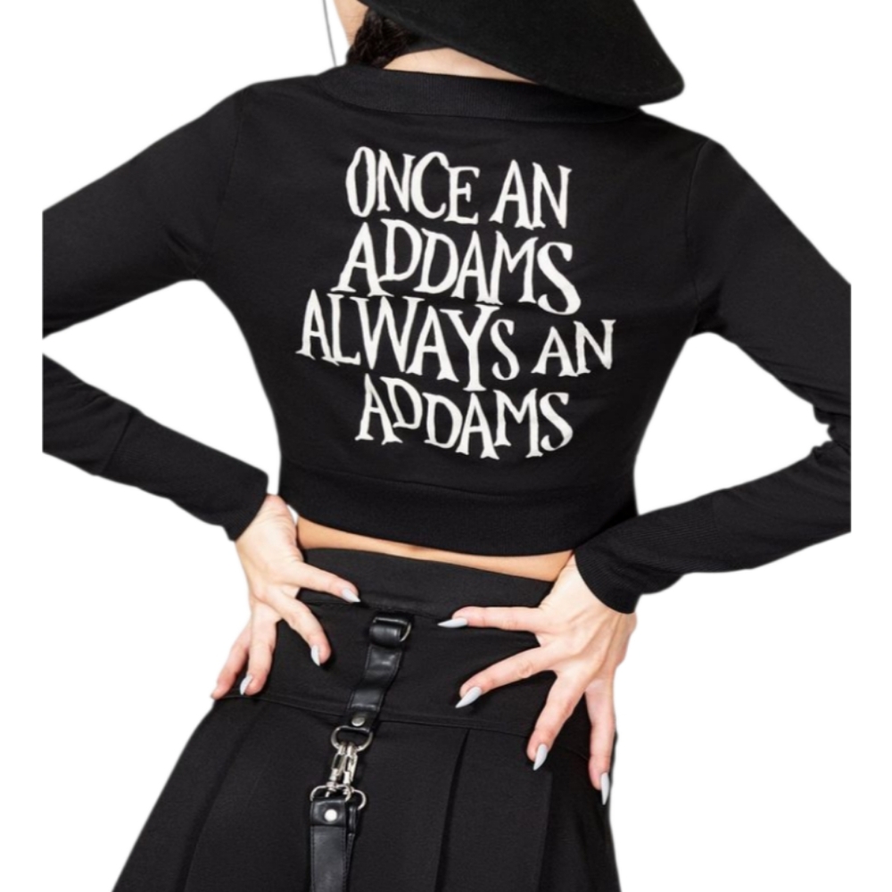 Killstar x Wednesday Solitude Suits Me Cardigan 